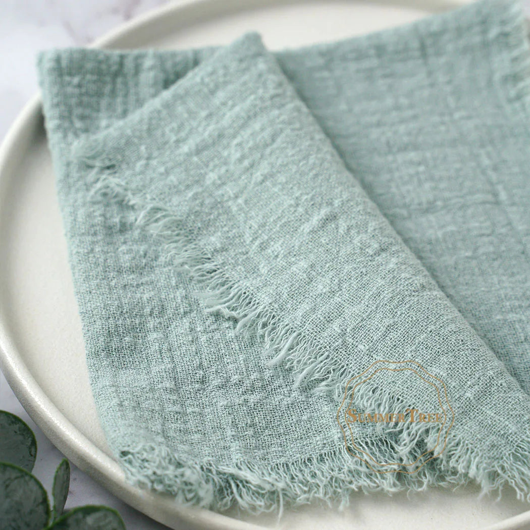Cotton Muslin Napkins | 10 Pack