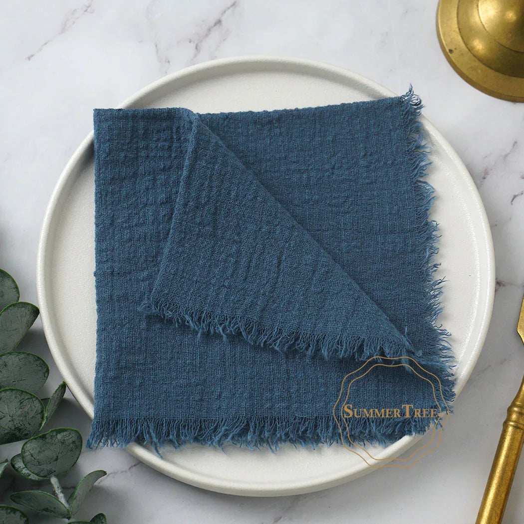 Cotton Muslin Napkins | 10 Pack