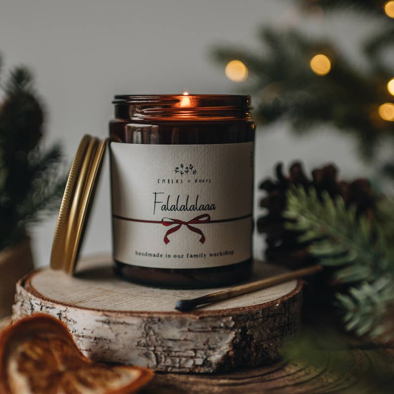 Christmas Soy Candle | Falalalalaa