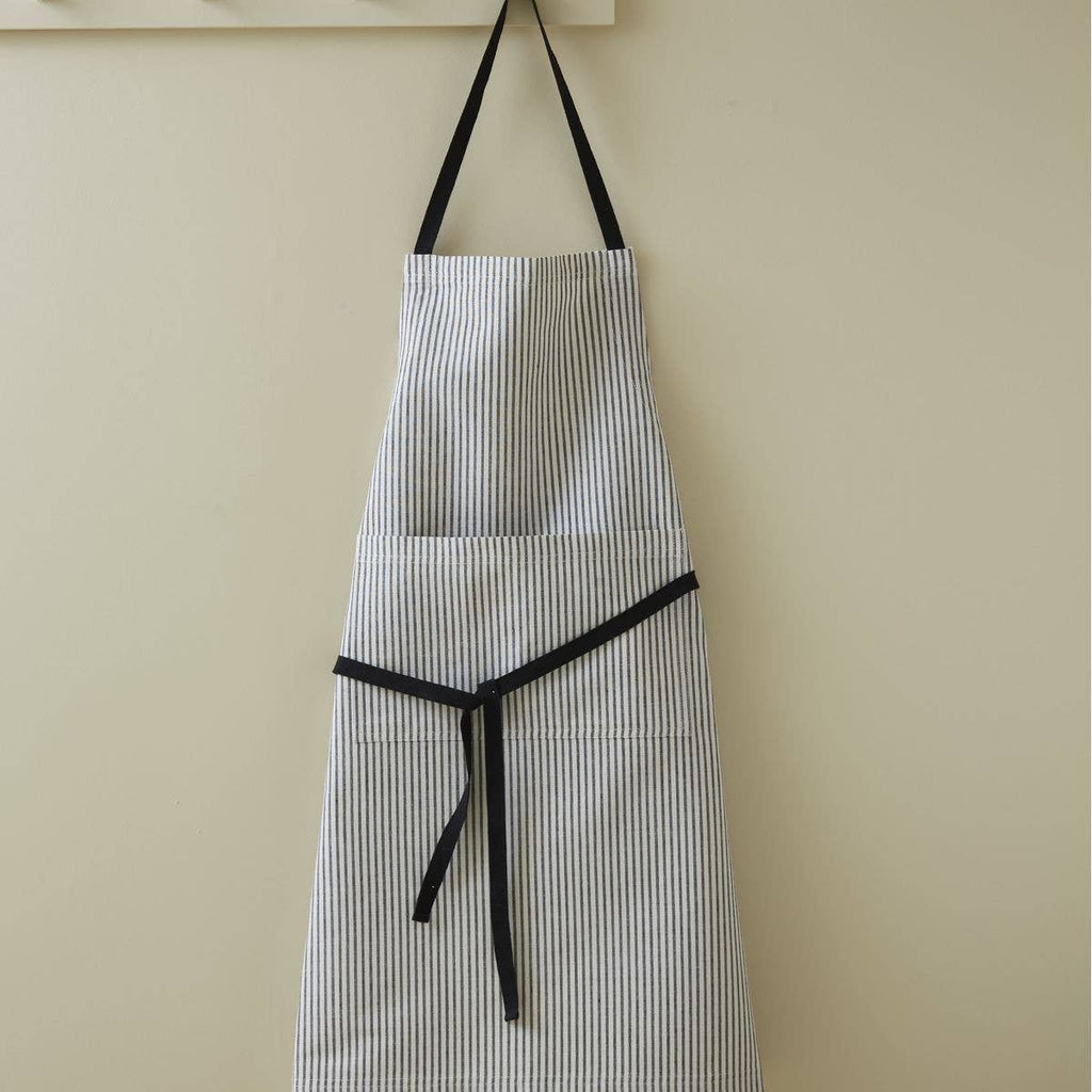 Striped Blue and White Apron