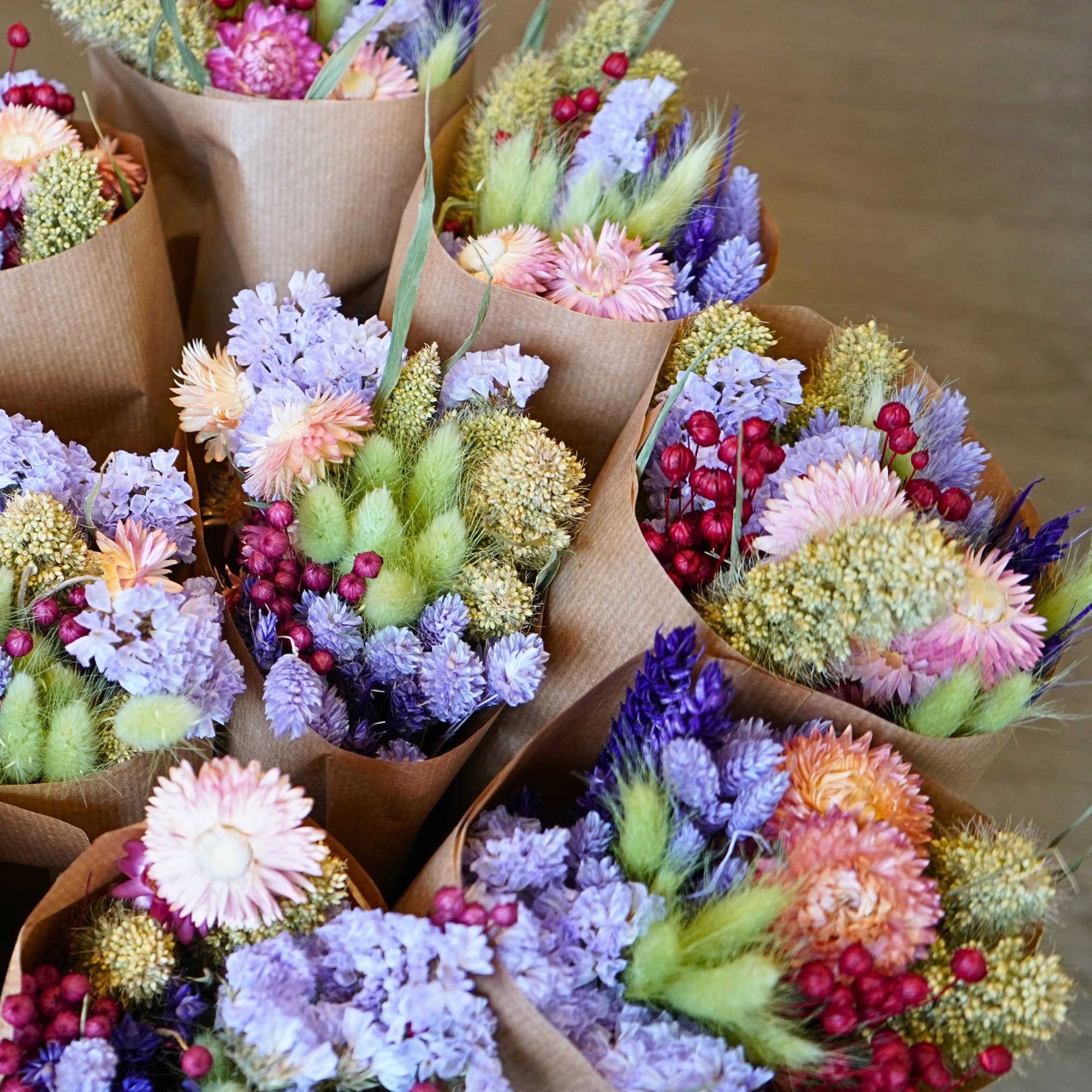 Mixed Dried Wildflower bunch