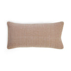 Woven Patterned Cushion Cover Rust and white