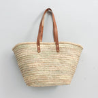 Natural Woven Wicker Storage Styling Bag