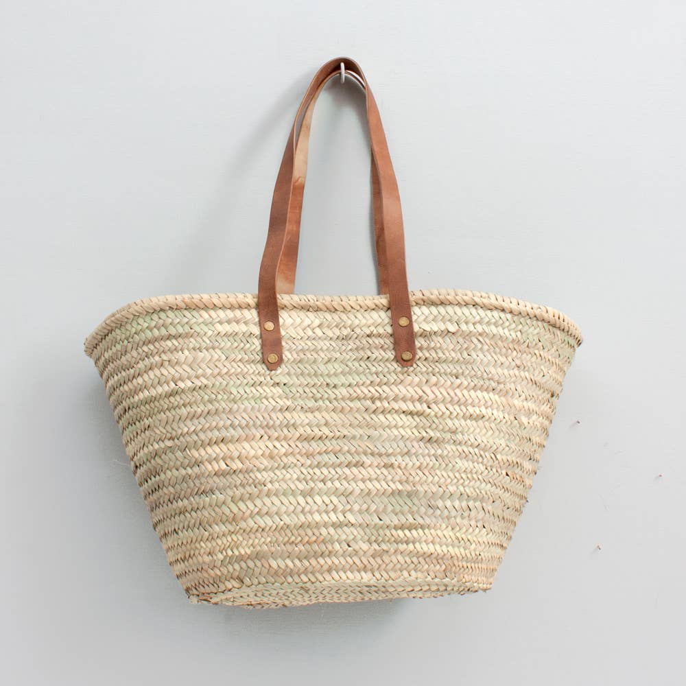 Natural Woven Wicker Storage Styling Bag