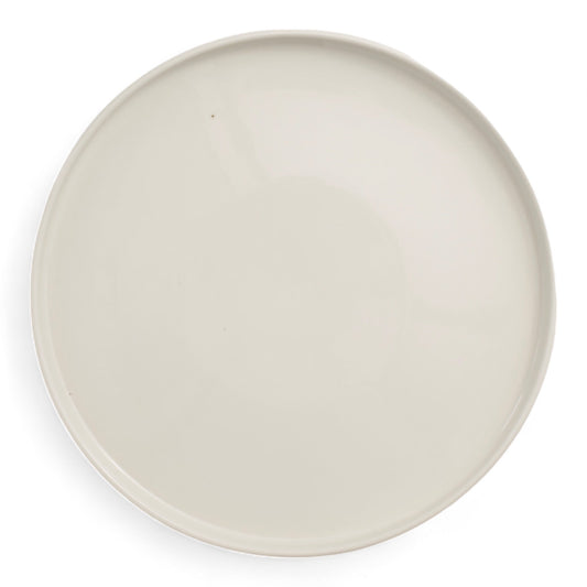 Ceramic Serving Plate&Platter Contemporary White 26cm-0