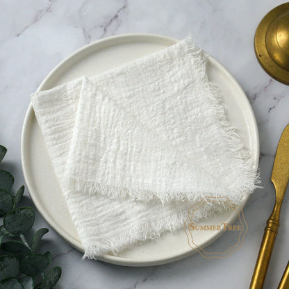 Cotton Muslin Napkins | 10 Pack