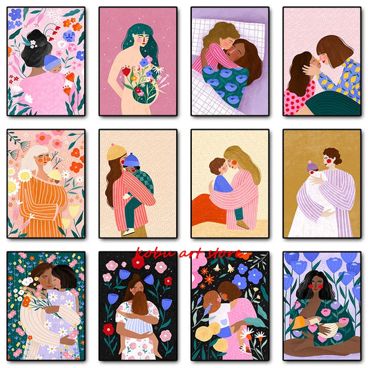 Motherhood Wall Art Collection