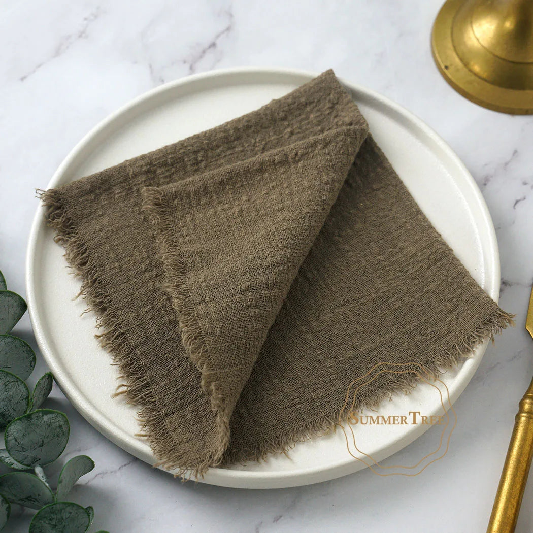 Cotton Muslin Napkins | 10 Pack