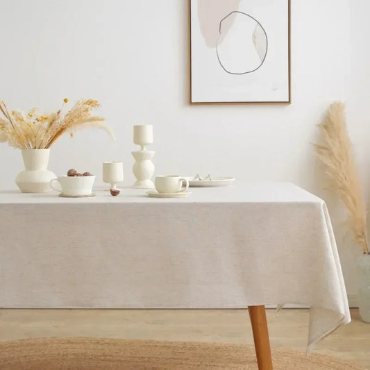 Linen Cotton Tablecloth