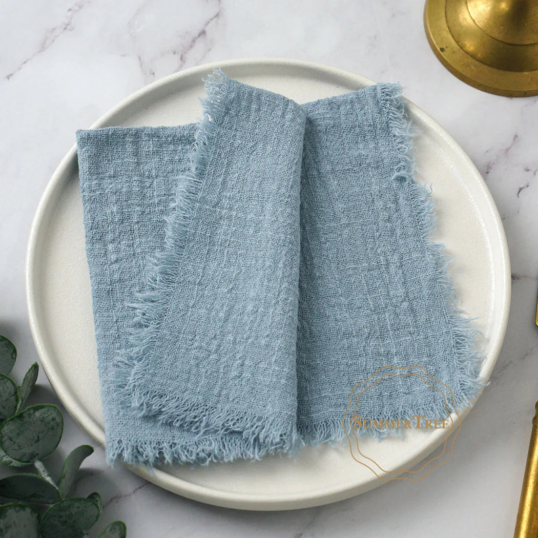 Cotton Muslin Napkins | 10 Pack