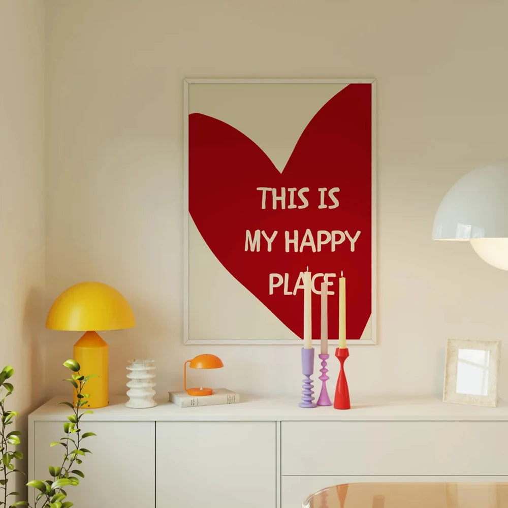 Happy Place Wall Art
