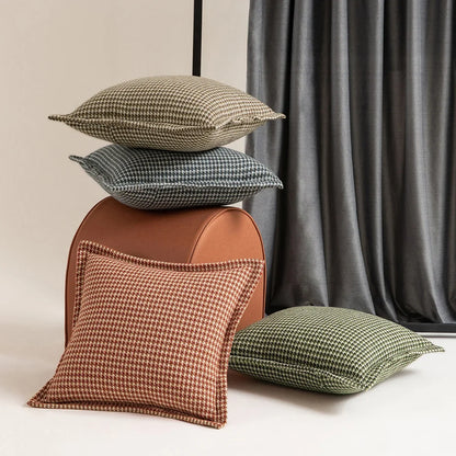 Houndstooth Cushion Cover