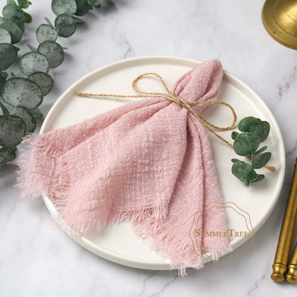 Cotton Muslin Napkins | 10 Pack
