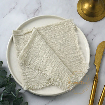 Cotton Muslin Napkins | 10 Pack