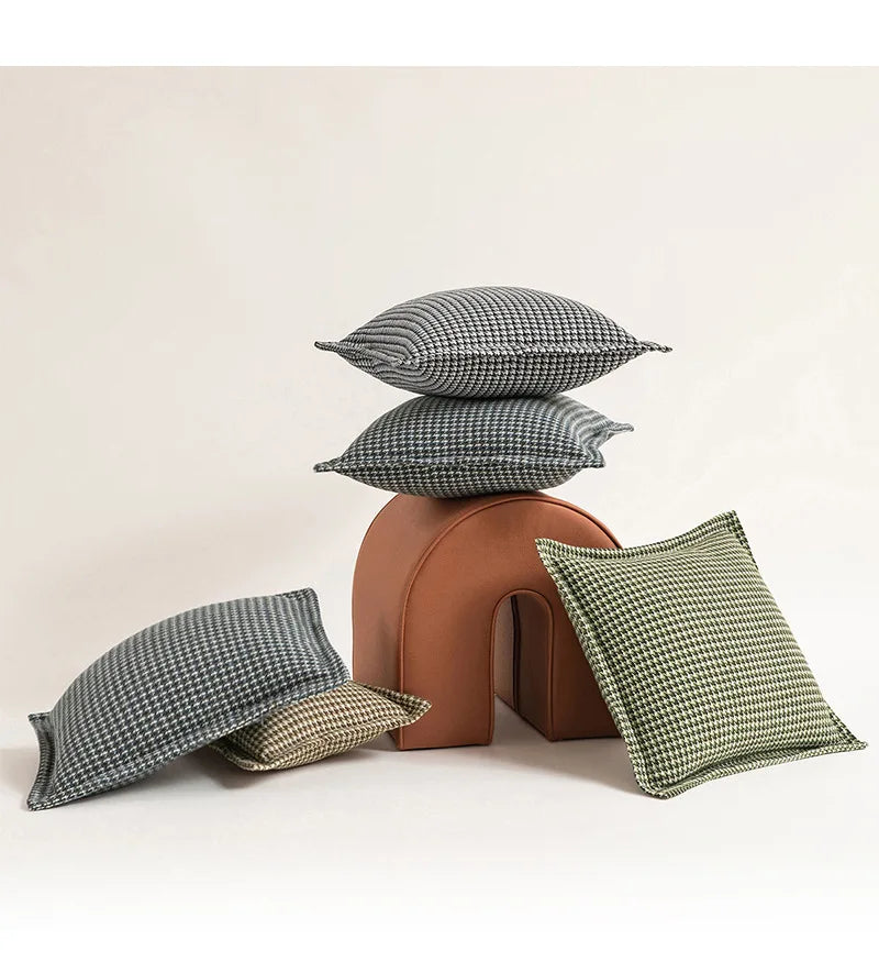 Houndstooth Cushion Cover
