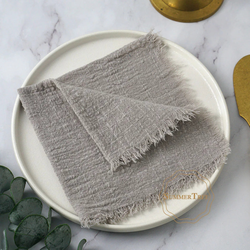 Cotton Muslin Napkins | 10 Pack