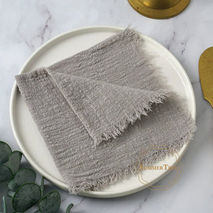 Cotton Muslin Napkins | 10 Pack