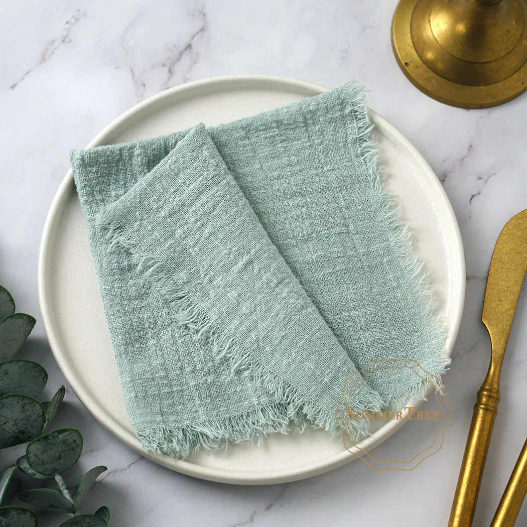 Cotton Muslin Napkins | 10 Pack