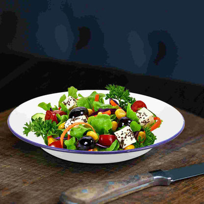 Classic Enamel Plate Set