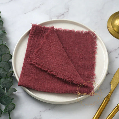Cotton Muslin Napkins | 10 Pack