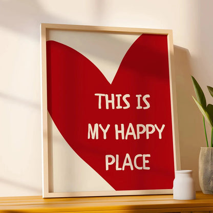 Happy Place Wall Art