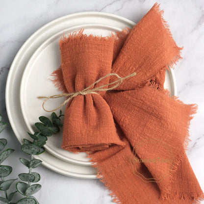 Cotton Muslin Napkins | 10 Pack