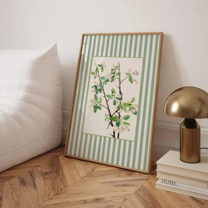 Botanical Striped Wall Art