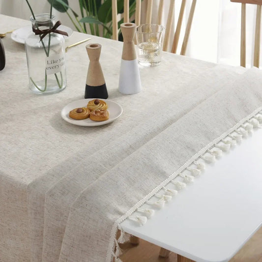 Linen Cotton Tablecloth