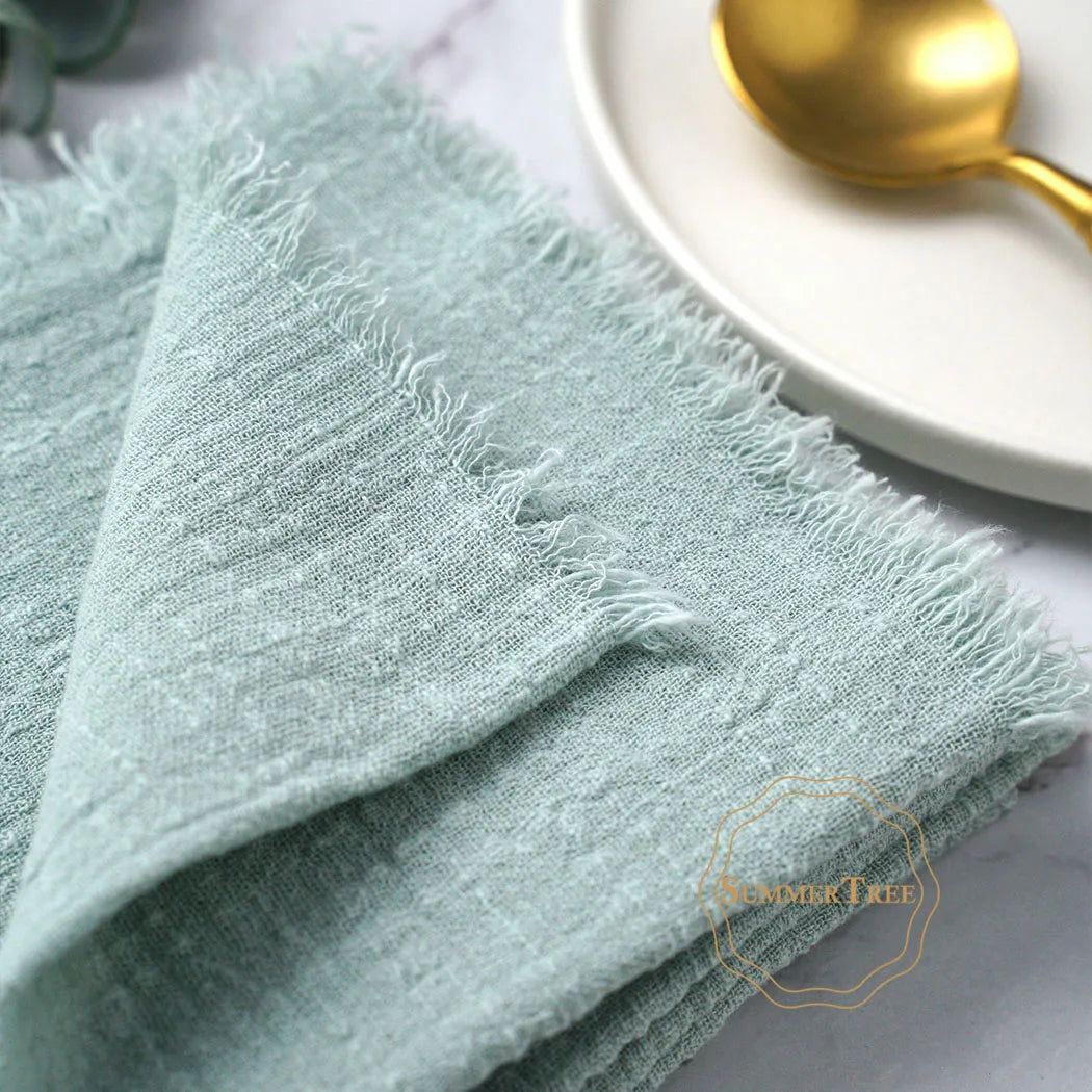 Cotton Muslin Napkins | 10 Pack