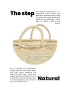 Natural Woven Wicker Storage Styling Bag